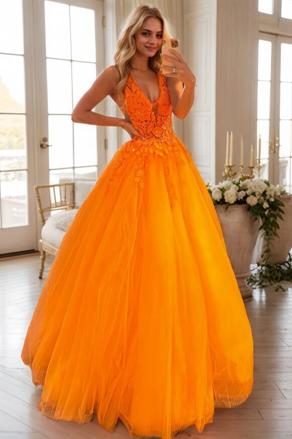 A-Line Prom Dresses Open Back Dress Formal Floor Length Sleeveless V Neck Tulle Backless with Pleats Beading Appliques 2025 A-Line Prom Dresses Open Back Dress Formal Floor Length Sleeveless V Neck Tulle Backless with Pleats Beading Appliques 2025