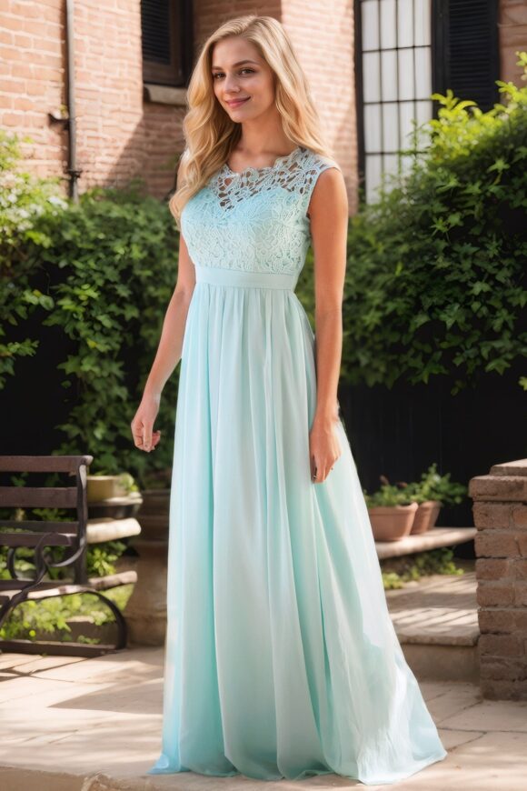 Lace Long/Floor-Length A-Line/Princess Sleeveless Bateau Zipper Prom Dresses With Appliqued Lace Long/Floor-Length A-Line/Princess Sleeveless Bateau Zipper Prom Dresses With Appliqued