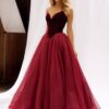 Organza Sweep Train A-Line/Princess Sleeveless Sweetheart Zipper Prom Dress With Pleated