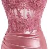 Sheath/Column Stretch Crepe Applique Sweetheart Sleeveless Sweep/Brush Train Prom Dresses