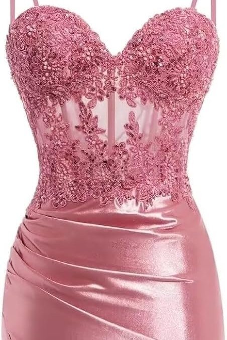 Sheath/Column Stretch Crepe Applique Sweetheart Sleeveless Sweep/Brush Train Prom Dresses Sheath/Column Stretch Crepe Applique Sweetheart Sleeveless Sweep/Brush Train Prom Dresses