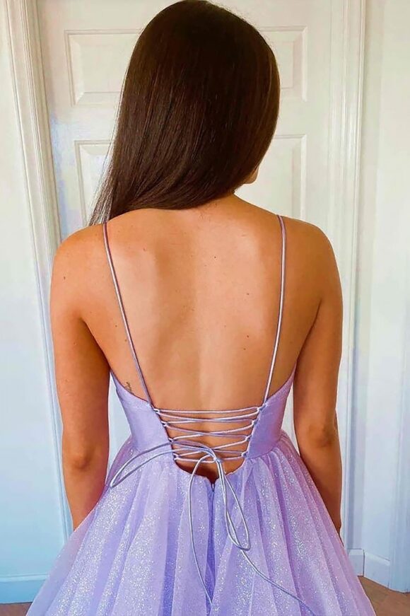 A-line Princess Sweetheart Sleeveless Long/Floor-Length Tulle Sparkling Prom Dress A-line Princess Sweetheart Sleeveless Long/Floor-Length Tulle Sparkling Prom Dress