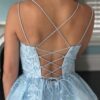 Short/Mini A-line Bateau Lace Tulle Homecoming Dress With Beading-620